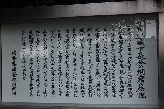 /pref-fukui/minamiechizen/g070902/shimohase-dokutsuDSCF8376.JPG 下長谷の洞窟 の写真(82) 2007年09月02日