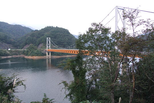 /pref-fukui/ono/g071007/hakogase-hashiDSCF5190.JPG 箱ヶ瀬橋(夢のかけはし) の写真(81) 2007年10月07日