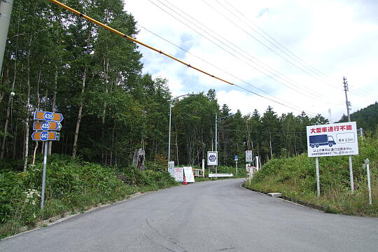 濁河スキー場前の交差点 の写真(83) 2007年09月22日