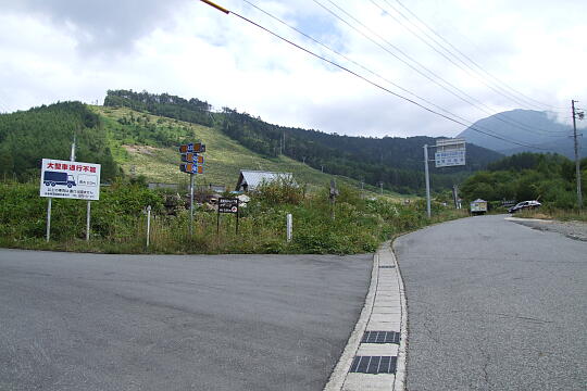 濁河スキー場前の交差点 の写真(85) 2007年09月22日