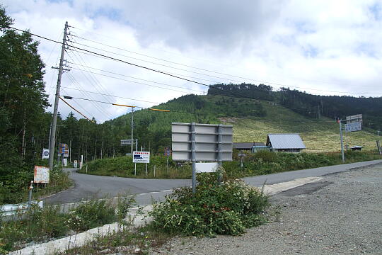 濁河スキー場前の交差点 の写真(87) 2007年09月22日