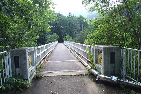 /pref-gifu/geroosaka/g070922/tozando-iriguchiDSCF1635.JPG 登山道入口 の写真(81) 2007年09月22日