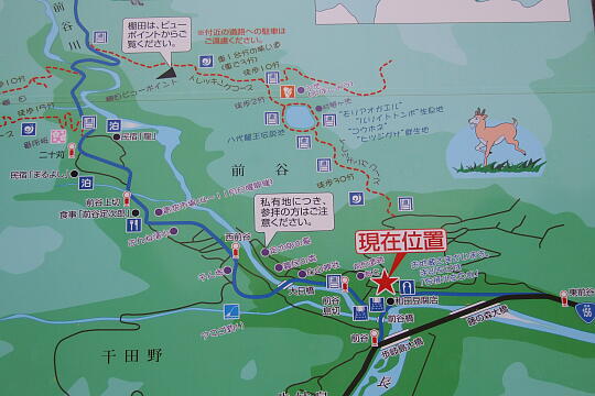 /pref-gifu/gujokogai/g071007/maedani-mapDSCF4977.JPG しろとり前谷地区 案内看板 の写真(81) 2007年10月07日