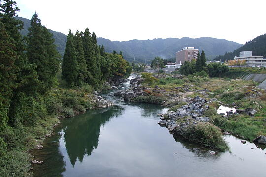 /pref-gifu/takayamakiyomi/g081012/ajimebashiDSCF3261.JPG あじめ峡(あじめ橋付近) の写真(82) 2008年10月12日