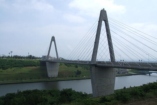 /pref-ishikawa/kahoku/g070708/uchinada-ohashiDSCF6818.JPG 内灘大橋(サンセットブリッジ) の写真(85) 2007年07月08日