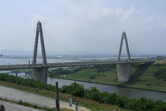 /pref-ishikawa/kahoku/g070708/uchinada-ohashiDSCF6821.JPG 内灘大橋(サンセットブリッジ) の写真(86) 2007年07月08日