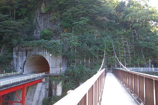 /pref-toyama/unazuki/g091012/yatazo-tsuribashiDSCF1217.JPG 弥太蔵吊橋 の写真(85) 2009年10月12日